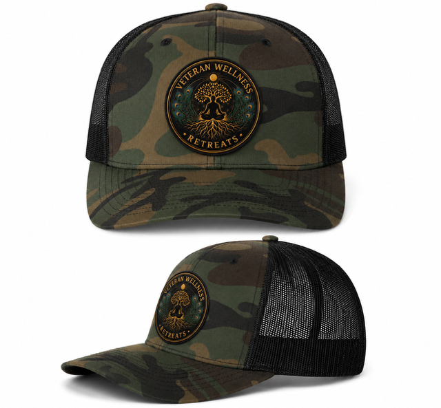 Woodland Cammo Snap Back Hats